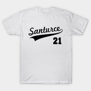 Santurce 21 Puerto Rican Baseball Puerto Rico Cangrejeros T-Shirt